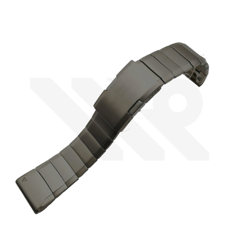 Titanium Bracelet with Quick Fit Mechanism Endlink for Garmin Watches