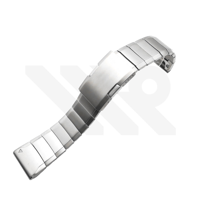 Titanium Bracelet with Quick Fit Mechanism Endlink for Garmin Watches