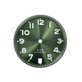 Sunburst Pilot Dial for Seiko Mod: Sunburst Green