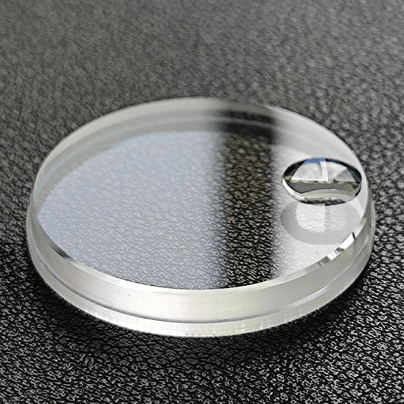 SKX / SRPD Doppelt gewölbtes Saphirglas ohne Abschrägung (blaue Antireflexbeschichtung)