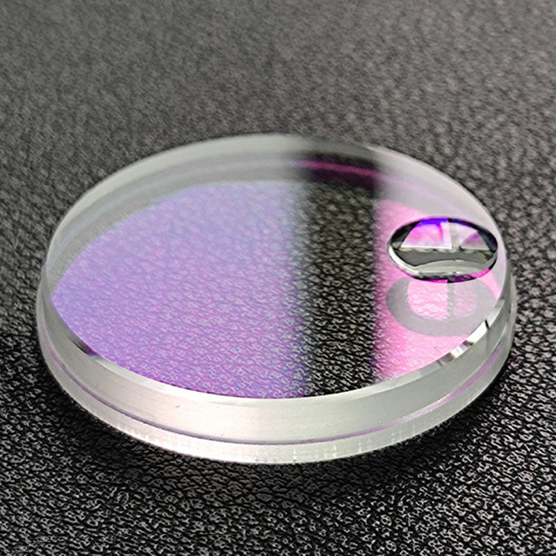 Grooved Flat Cyclops Mineral Crystal for SKX007 / SKX009 (Red AR Coating)