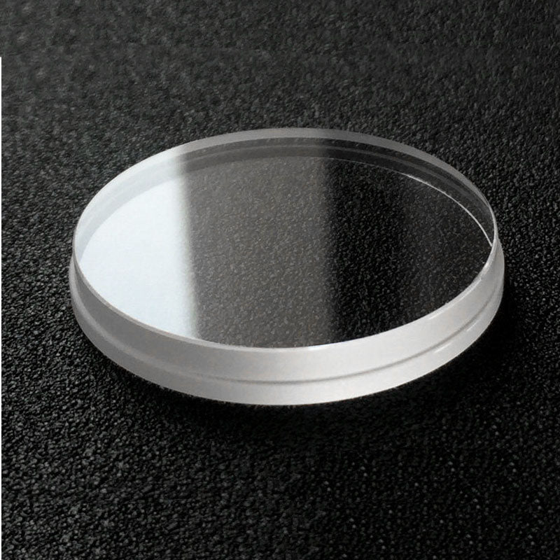 Grooved Flat Sapphire Crystal for SKX007 / SKX009 (Clear AR Coating)