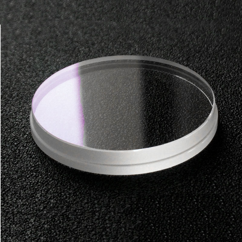Grooved Flat Sapphire Crystal for SKX007 / SKX009 (Red AR Coating)