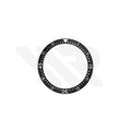 Replacement Mineral Glass Bezel Insert Compatible with Gucci Dive 40mm YA 136301A , 136301B , 632996