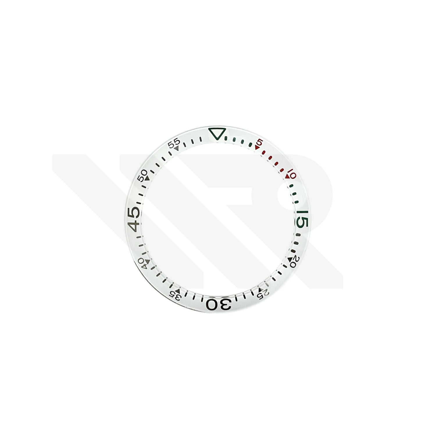 Replacement Mineral Glass Bezel Insert Compatible with Gucci Dive 40mm YA 136336 , 136337 ,