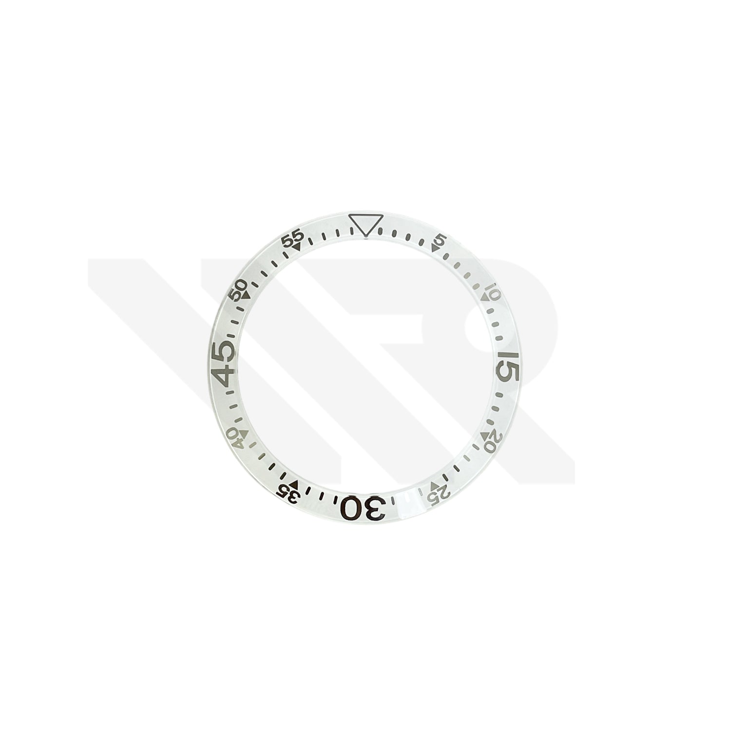 Replacement Mineral Glass Bezel Insert Compatible with Gucci Dive 45mm YA 136302