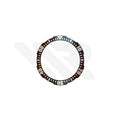 Replacement Aluminium Bezel Insert Compatible with Hamilton Khaki Navy Frogman H777050 / H778053 / H776053 : Black
