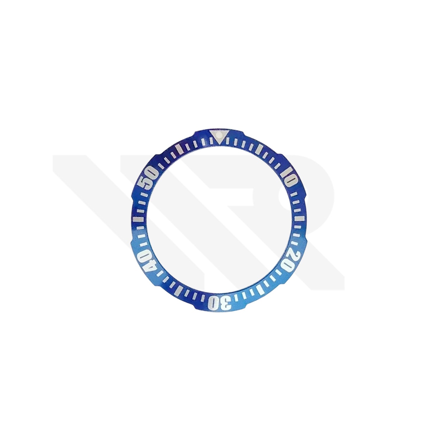Replacement Aluminium Bezel Insert Compatible with Hamilton Khaki Navy Frogman H777050 / H778053 / H776053 : Blue