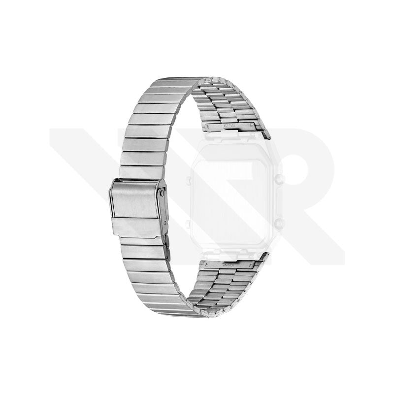 Replacement Stainless Steel Bracelet Compatible with Citizen Ana-Digi Temp JG2101-78E