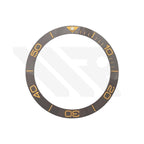 Hydro Style Ceramic Sloped Bezel Insert for SKX/SRPD: Gray/Gold