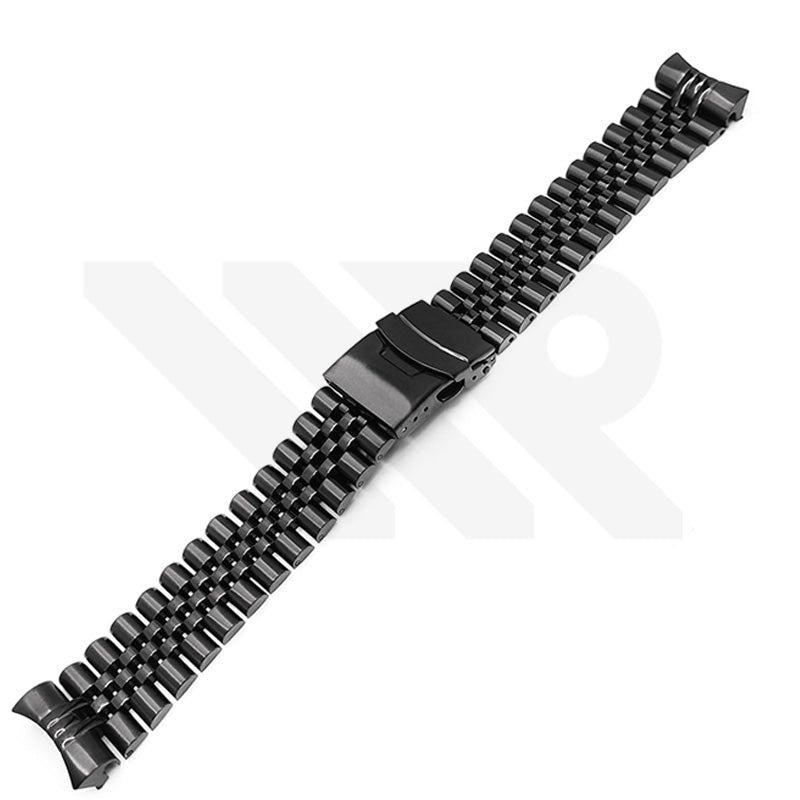 Jubilee Bracelet for Seiko 5 Sport SSK001 , SSK003 (Black)