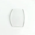 Replacement Tonneau Barrel Mineral Crystal Compatible with Longines L2.155