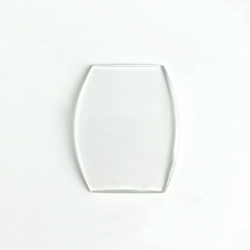 Replacement Tonneau Barrel Mineral Crystal Compatible with Longines L2.155