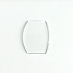 Replacement Tonneau Barrel Mineral Crystal Compatible with Longines L2.175