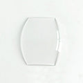 Replacement Tonneau Barrel Mineral Crystal Compatible with Longines L2.643