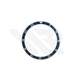 Replacement Ceramic Bezel Insert Compatible with Longines Spirit Zulu Time L3.802 Series : Blue