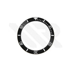 Luminous Submariner Style Ceramic Sloped Bezel Insert for Seiko SKX007 Mod - Black