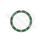 Luminous Submariner Style Ceramic Sloped Bezel Insert for Seiko SKX007 Mod - Green