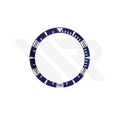 Replacement Aluminium Bezel Ring Compatible with Mido Ocean Star M011430A : Blue