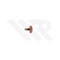 Replacement Crown Compatible with Mido Commander II M014430A (Rose Gold)