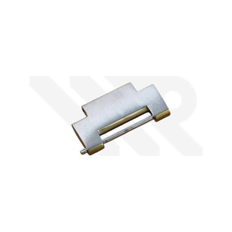 Replacement Bracelet Link Compatible with Mido Commander M021431A Series (Two-Tone Gold)