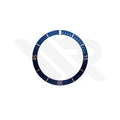 Replacement Aluminium Bezel Ring Compatible with Mido Ocean Star 200 M026430A : Blue/Rose Gold