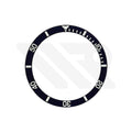 Replacement Aluminium Bezel Ring Compatible with Mido Ocean Star M026830A : Black