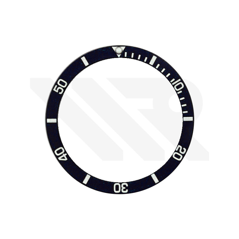 Replacement Aluminium Bezel Ring Compatible with Mido Ocean Star M026830A : Black
