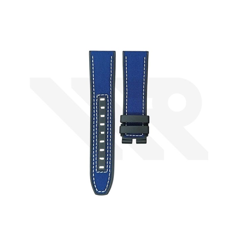 Replacement Canvas Strap Compatible with Mido Multifort III M038431A : Blue
