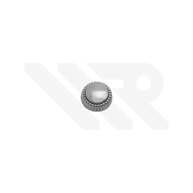Replacement Crown Compatible with Mido Multifort Patrimony Chronograph M040427A (Stainless Steel)