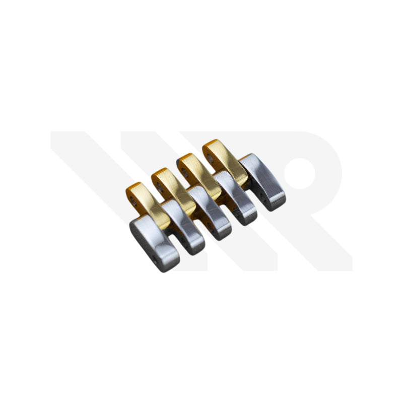 Replacement Bracelet Link Compatible with Mido Dorada M1130 Series (Two-Tone Gold)
