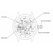 Load image into Gallery viewer, Seiko (SII) NH71A Automatic Movement
