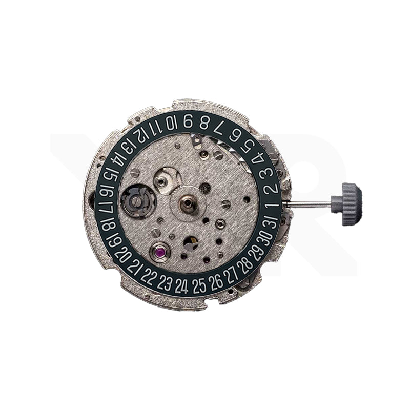 Miyota 8215 Watch Movement - Black 6O'clock