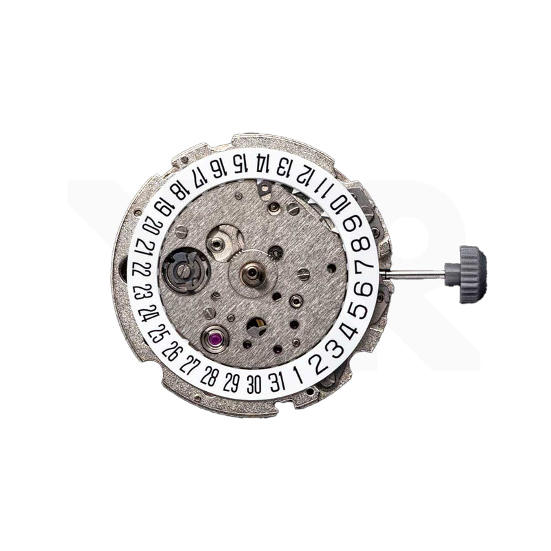 Miyota 8215 Watch Movement - White 6O'clock