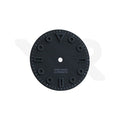 3D Shaped Indices Matte Dial for Seiko Mod : Matte Black