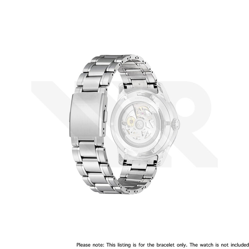 Replacement Stainless Steel Bracelet Compatible with Citizen JDM Collection NB1041
