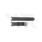 Replacement Rubber Strap Compatible with Citizen Series 8 NB6030 , NB6031 ,  NB6032 , NB6033 , NB6034 , NB6035 , NB6036 (Black)