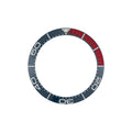 SMP Style Ceramic Sloped Bezel Insert for SKX/SRPD - Blue/Red