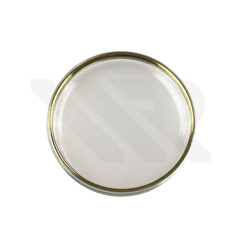 Replacement Vintage Domed Plexiglass Crystal Compatible Omega Vintage Watches : 31.0mm Gold Ring