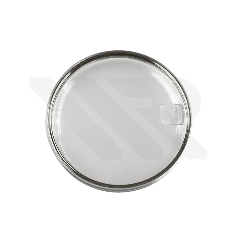Replacement Vintage Domed Plexiglass Crystal Compatible Omega Vintage Watches : 29.6mm Silver Ring with Magnifying Glass