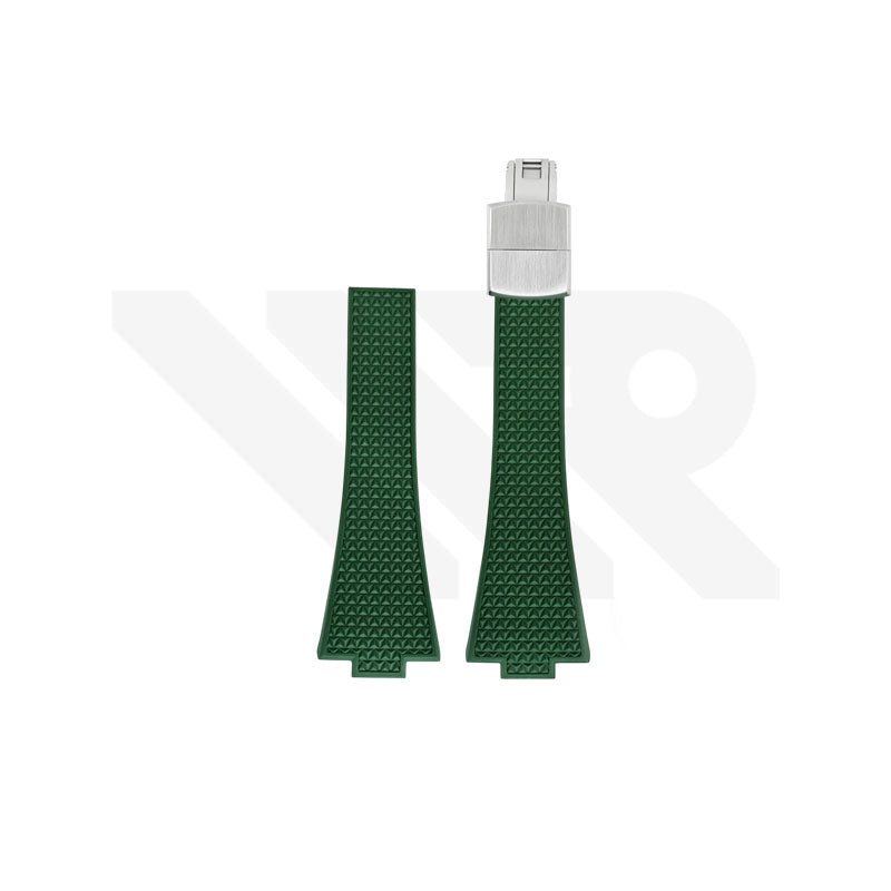 Replacement Fluoro Strap for Tissot PRX 35mm T137207A , T137210A (Green)