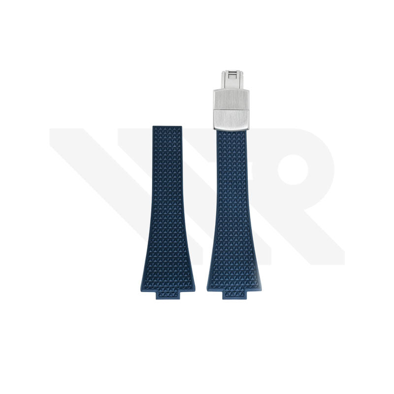 Replacement Fluoro Strap for Tissot PRX 35mm T137207A , T137210A (Navy)