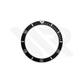 Luminous Pelagos Style Ceramic Sloped Bezel Insert for Seiko SKX007 Mod - 1/4 Scale Black
