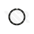Luminous Pelagos Style Ceramic Sloped Bezel Insert for Seiko SKX007 Mod - Full Scale Black