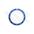 Luminous Pelagos Style Ceramic Sloped Bezel Insert for Seiko SKX007 Mod - 1/4 Scale Blue