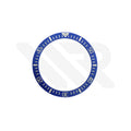 Luminous Pelagos Style Ceramic Sloped Bezel Insert for Seiko SKX007 Mod - Full Scale Blue