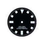 Pelagos Style Diver Dial for Seiko Mod : Black