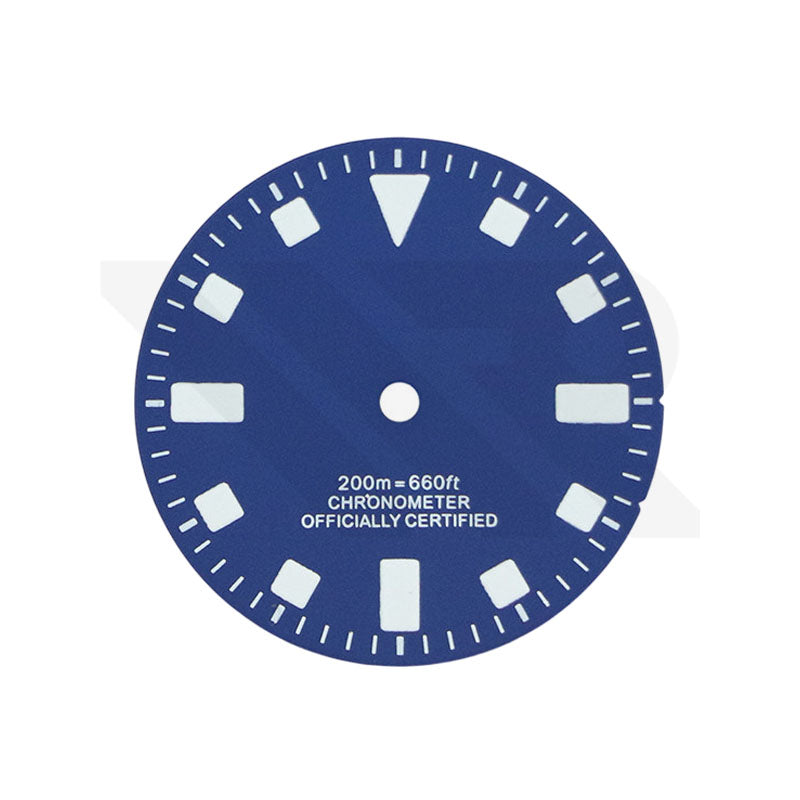 Pelagos Style Diver Dial for Seiko Mod : Blue
