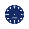 Pelagos Style Diver Dial for Seiko Mod : Blue with Date Window