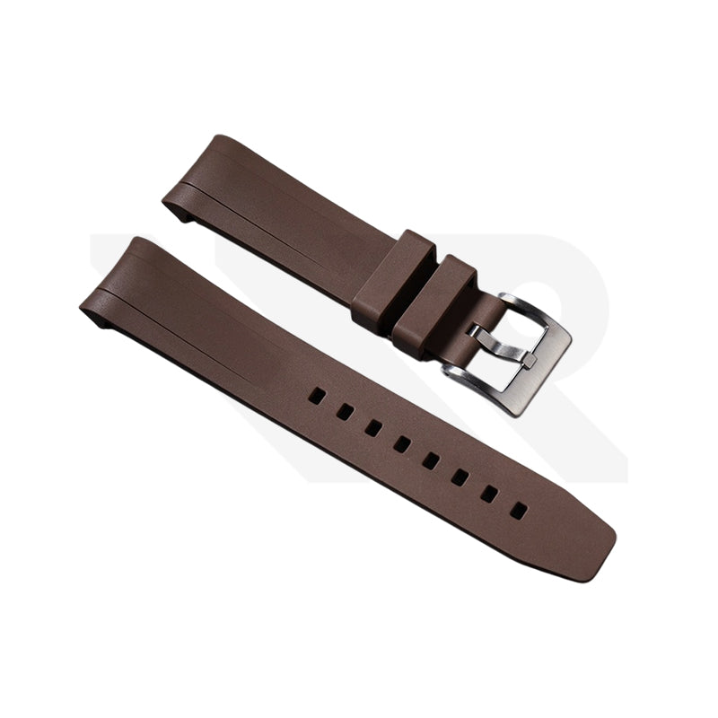 Premium Fluoroelastomer Diver Strap for Tudor Black Bay 58 - Brown
